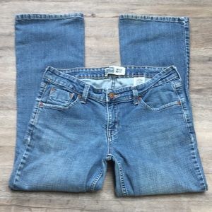 Signature Low Rise Bootcut Jeans Size 10 Short P20